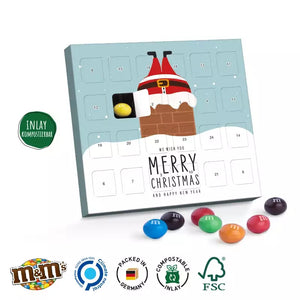 M&M's XS adventskalender bedrukken