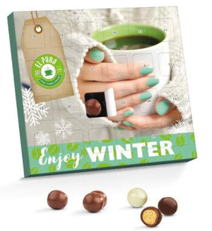Choco bollen XS adventskalender bedrukken